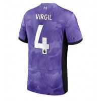 Echipament fotbal Liverpool Virgil van Dijk #4 Tricou Treilea 2023-24 maneca scurta